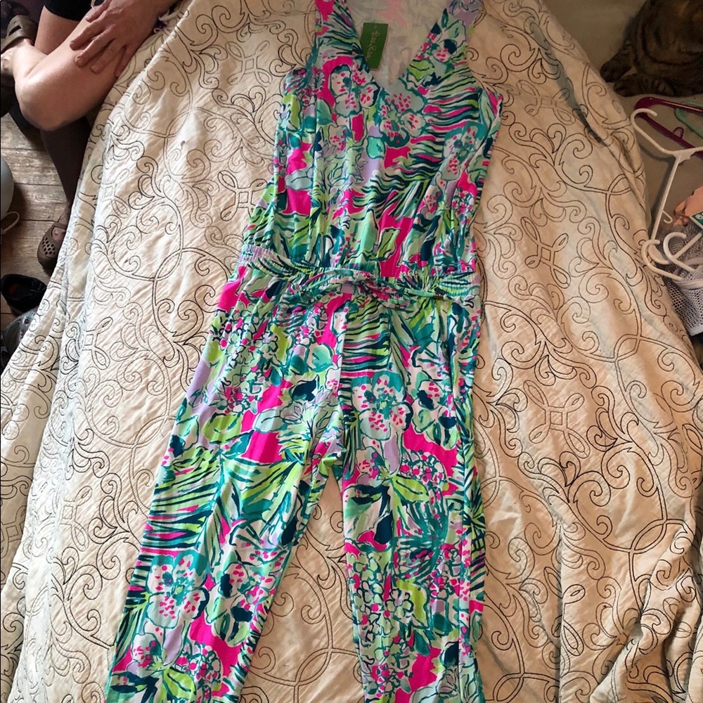 Lilly Pulitzer Paulina Floral Jumpsuit